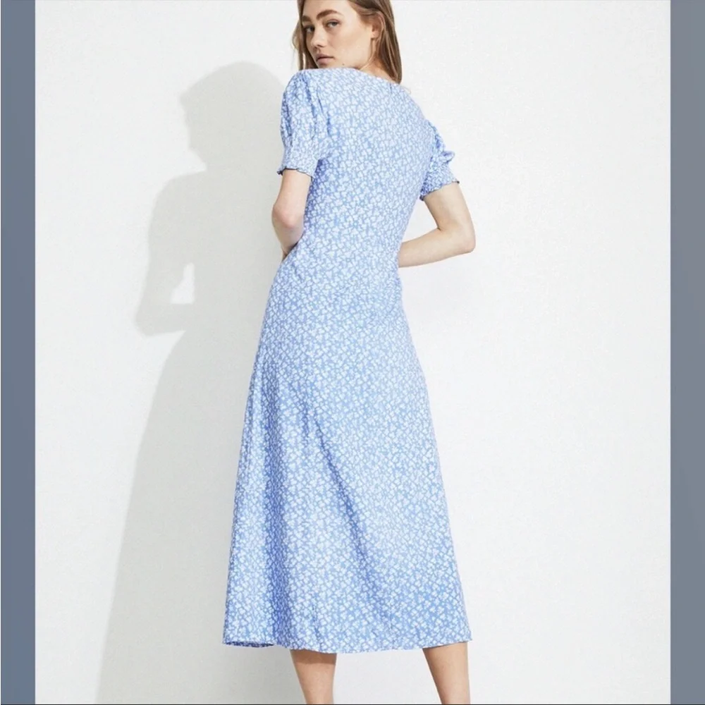 NWT Bardot Midi Day Dress in Ditsy Floral Size 4 - Picture 3 of 11